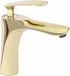 Rea Orbit Gold Low Wastafelkraan Goud