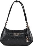GUESS Carmella Hobo Schoudertas Black Logo