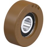 Blickle FPU 60x20/17-12K Geleidingsrol Wieldiameter: 60 mm Draagvermogen (max.): 80 kg 1 stuk(s)