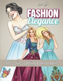 Fashion Elegance: Dress Styles Coloring Book for Adults