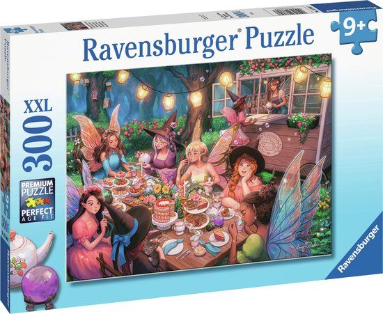 Ravensburger Puzzel 300 Stukjes - High Tea met Feeën - 9+ jaar