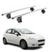 Aurilis Omac Barres De Toit Transversales En Aluminium Pour Fiat Grande Punto / Punto Evo 2005-2018