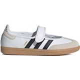 ADIDAS ORIGINALS Ballerina met riempjes 'Samba' zwart / wit