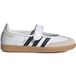 ADIDAS ORIGINALS Ballerina met riempjes 'Samba' zwart / wit
