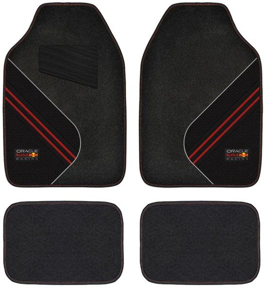 Red Bull Oracle Universele automattenset - 4-delige set - Zwart/Rood