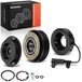 Accouplement magnétique pour compresseur de climatisation - 7SB16C - Poulie 125 mm - 6 rainures - 12 V - Convient pour Mercedes-Benz W202, W210, W163, Rover, MG