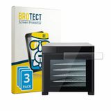 BROTECT Screenprotector 3 Stuks voor Cosori CP267-FD Beschermglas Transparant