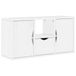 VidaXL TV-meubel ODDA 79x24x40 cm massief grenenhout wit
