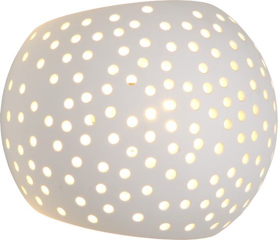 Lucide GIPSY Wandlamp G 9 Wit Schrijf een review over jouw lamp en maak kans op een Tablelamp