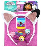 Joytoy Gabby's Dollhouse Haarsieradenset met kattenoren, 5 haarbanden en 3 haarclips, 16,5 x 2 x 20,5 cm