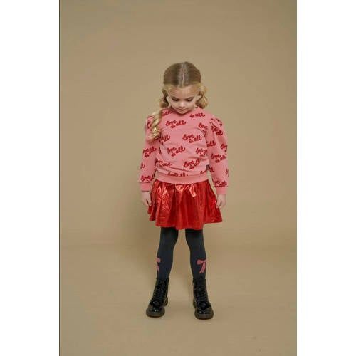 Jubel sweater roze/rood Queen Of Hearts