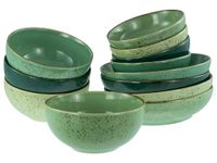 CreaTable Nature Collection Green Life 12-delige serviesset voor 12 personen