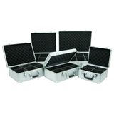 CD-opslag, FLIGHT CASE CD-opslag, aluminium, 120 CDs