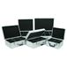 CD-opslag, FLIGHT CASE CD-opslag, aluminium, 120 CDs