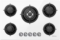 Iseasy Plaque de cuisson gaz Mgbg-775 5 feux Blanc