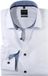 OLYMP Luxor modern fit chemise - blanc (contraste) - Sans repassage - Tour de cou : 41