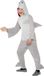 Smiffy Déguisement requin Enfants M Gris Polyester