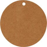 Artemio 50 kraft etiketten 4,5 cm