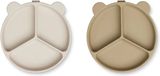 Liewood Stacy Ventouse de distribution 2-Pack Sandy / Oat