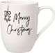 Villeroy & Boch Statement Mok met oor 'Merry Christmas' 290 ml