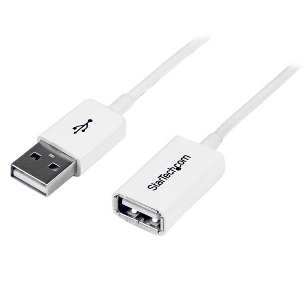 StarTech.com USB 2.0 verlengkabel - A naar A - 2 m - Wit