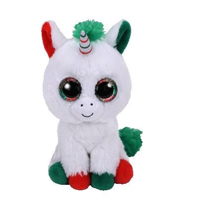 TY Candy Cane Pluche Knuffel - 42cm - Rood/Groen/Wit - 3+ Jaar