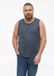 s.Oliver - Heren - Gemêleerde tanktop van katoenmix - Donkerblauw - 3XL
