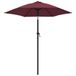 Syfax Parasol 200x224 cm aluminium bordeauxrood