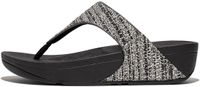 FitFlop Dames Sandalen Lulu Shimmerweave Zwart Maat 40