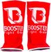 Booster AG Pro Enkelbeschermers Compressie Enkelkousen – Rood – One Size Fits All