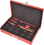vidaXL Gloeibougie draad reparatie set M10 x 1.0 mm 15-delig