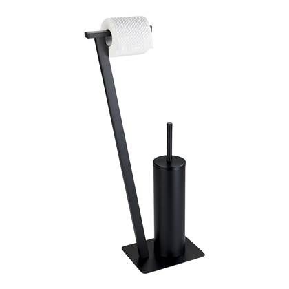 WENKO Rivazza Toiletborstel Met Box Set - Zwart