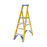 Little Jumbo Werner Platform Trap - Enkel - Fiberglas - 1 X 4 Treden - Max. Werkhoogte 2,73m