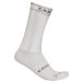 Castelli Chaussettes Fast Feet 4 Blanc, Taille S/M