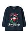 NAME IT Shirt 'NMMRISPUS' donkerblauw / groen / rood / wit