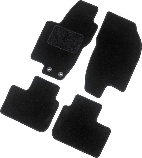 AutoStyle Automatten Audi TT 1998-2006 - Zwart - Kunststof - Clips - Pasklaar