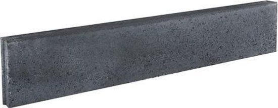 Gardenlux 3 stuks! Opsluitband hd zwart 8x20x100 cm