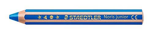 Staedtler Noris Junior 140-3 3-in-1 kleurpotlood in blauw, doos van 6