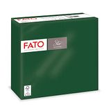 Fato - Wegwerp papieren servetten, 40 stuks, 38 x 38 cm, bosgroen