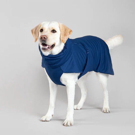 PAIKKA Drying Coat 2Go Badjas - Navy - Maat 45