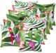 vidaXL Kussensloop 12 stuks HEERLEN Meerkleurig 50 x 50 cm Polyester
