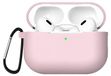 CoolGadget AirPods Pro 3 Housse de protection en silicone avec mousqueton, étui Soft Touch, antichoc, antidérapant, protection 360°, chargement sans fil