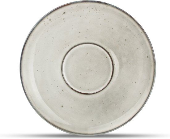 ONA Schotel 15cm groen Freckles (Set van 4)