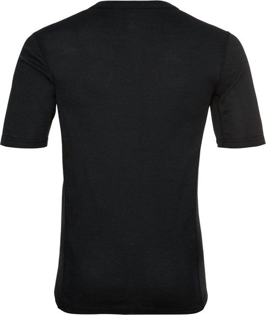 Odlo Active Warm Plus Top Crew Neck S/S Men - Zwart - Maat XXL