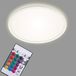 Briloner Leuchten LED-paneel - Plafondlamp - RGB - Dimbaar - Ø 42 cm - Wit