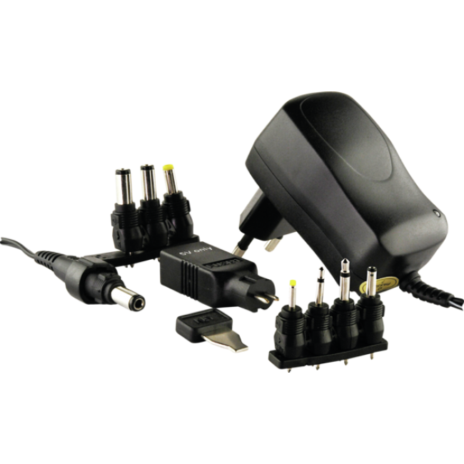 Schwaiger NG1000USB 011 - Universele Netvoeding - Zwart