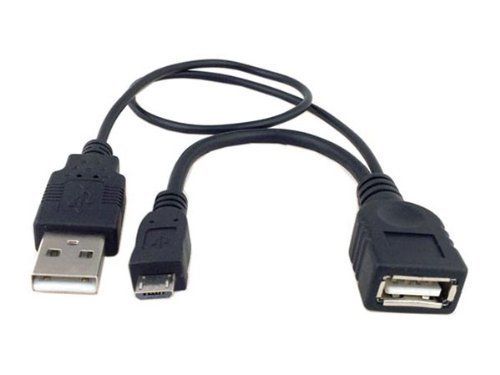 OTG Host Kabel Micro USB 30cm voor Samsung Galaxy Tab 2, P5110, Ch@t 357 S DUOS Y