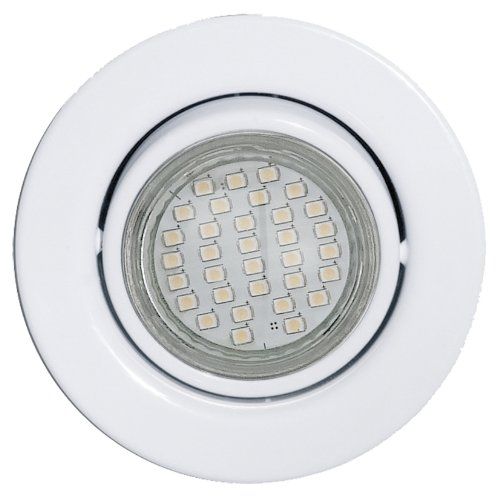EGLO Farella - Plafondlamp - 12W - Roestvrij staal - Glas - GU10-LED