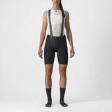 Castelli FREE AERO RC W BIBSHORT BLACK-S Dames Fietsbroek Zwart