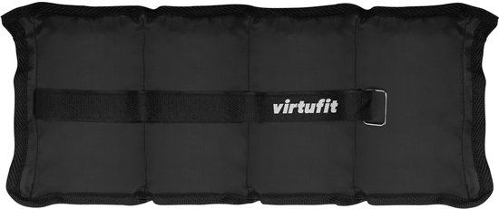 VirtuFit Verstelbare Enkel- en Polsgewichten - 2 x 1 kg - Nylon - Blauw